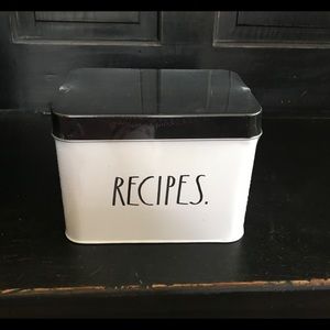 Rae Dunn Recipe Box